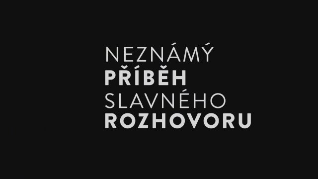 Hovory s TGM (2018) Fragman