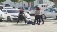Antalya'da Sokak Ortasında Acımasız Kız Kavgası