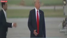 Trump Gözünün Önündeki Makam Aracını Görmedi