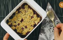 Ahududulu Crumble
