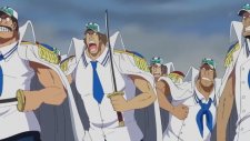 Shanks Marineford'da Herkese Meydan Okuyor