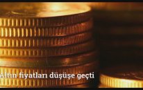 Altın fiyatları düşüşe geçti