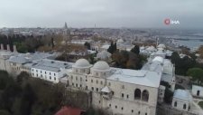 Topkapı Sarayı Havadan Görüntülendi