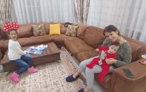 EVDEYİZ LERA BERKAY HASTALANDI ŞİMDİ İYİYİZ.