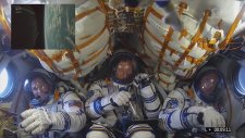 Roket Kapsülü İçinde Uzaya Giden Astronotlar