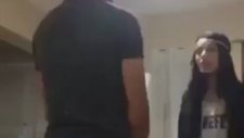 Aldatan Erkek Arkadaşını Tokat Manyağı Yapan Kız