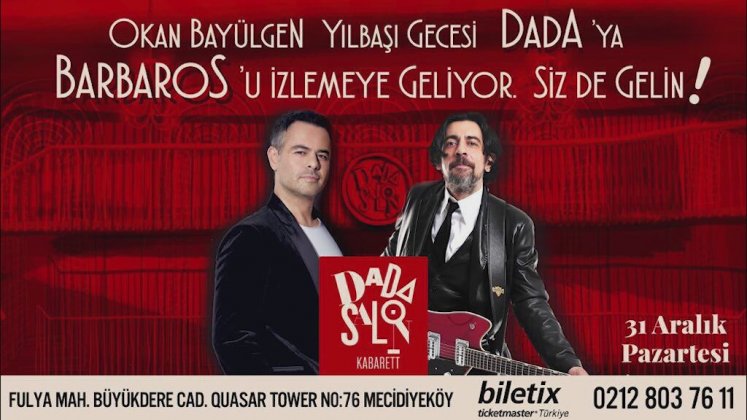 Ünlülerin yılbaşı ücretleri dudak uçuklattı! i̇şte yeni yıl zenginleri Barbaros ve Okan Bayülgen Yılbaşı Gecesi Dada Salon Kabarett'de