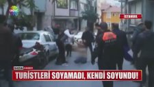 Yakalanınca Soyunmaya Başlayan Kadın Hırsız