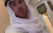 Sergio Ramos'un camii ziyareti