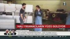 Halı Yıkayan Muhabirin Zor Anları