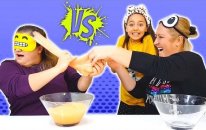 Gözlerin Kapalı Slime Yarışması Ayla VS Sibel Ortalık Fena Karıştı!