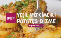 Yeşil Mercimekli Patates Dizme Tarifi - Sulu Yemek Tarifleri | Yemek.com