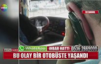 Uyaran Yolcusuna Tornavida Çeken Otobüs Şoforü