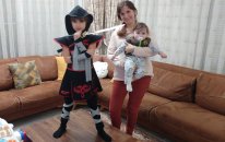 Casus Ninja Kostümü . Elife Çok Yakıştı