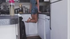Ninja Hareketleriyle İzleyenleri Şaşkına Çeviren Kadın
