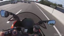 Yolda Motorcuyu Gören Sürücünün Hırsına Yenik Düşmesi