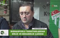 Bursasporlu taraftarlardan birlik ve beraberlik çağrısı
