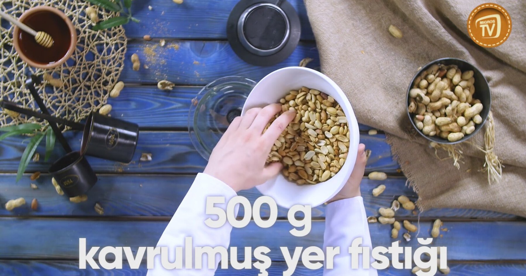 Ev Yapımı Fıstık Ezmesi