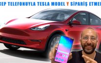 Cep Telefonundan Tesla Model Y Sipariş Etmek