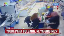 BİM'de Yere Düşen Parayı Cebe Atan Amca