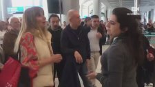 Uçağı Rötar Yapan Kadının Personele Hakaret Etmesi