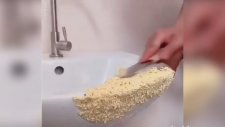 Erişte ile Lavabo Tamir Etmek