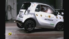 Minik Araba Smart'ın Göz Dolduran Çarpışma Testi