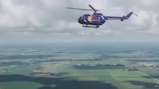 Redbull Helikopterinin Manevrası