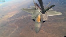 Havada Yakıt İkmali Yapan F-22