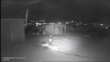 Deprem Anında Ergani’de Gökyüzünde Beliren Işık