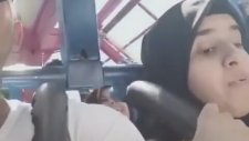 Lunapark Aletine Binen Kadının Efsane Tepkileri