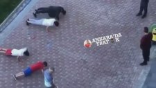 Sokağa Çıkma Yasağına Uymayan Gençlere Şınav Cezası Veren Jandarma