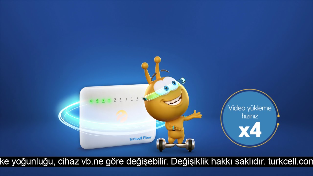 Turkcell Fiberle H Z N Z Art K En Az Megabit Zlesene Com