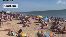 Corona Virüse Rağmen Plajları Dolduran İngilizler