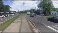 Kafa Kafaya Çarpışan Tramvaylar