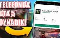 Tüm Dünyada Beleş Olan GTA 5'i Aşırı Gaza Gelip Android Telefona Kurduk!