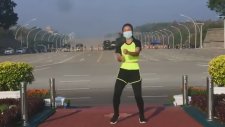 Aerobik Yaparken Farkında Olmadan Darbenin İlk Anlarını Kaydeden Kadın