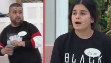 Kuzeniyle Aldatılan Koca Canlı Yayında Eşine Su Şişesi Fırlattı