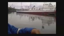 Yapımı Biten Gemi Suya İndirmek İsterken Battı