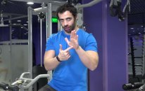 İşitme Engelliler için Ön Kol Dambıl Kaldırma & Hummer Curl Hareketi