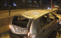 Motosiklet Otomobile Arkadan Çarptı: 2 Ağır Yaralı