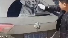 Kirli Araba Camını Sanat Eserine Dönüştürmek