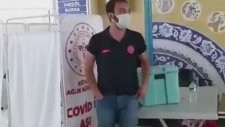 Kütahya Otogarı'nda İlginç Aşı Daveti