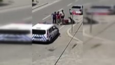 Gördüğü Kazayı Evinin Balkonundan Spiker Gibi Anlattı