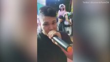 Şarkı Söyleyip Eğlenirken Açık Pencereden Düşen Kadın