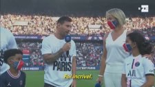 Messi Parc des Princes Stadı'na Çıktı Yer Yerinden Oynadı
