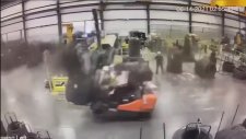 Forklift Operatörünün Vinç Kazası