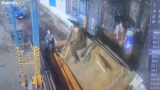 Akrobatik Hareketle İş Kazasından Kurtulan İşçi