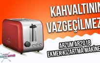 Arzum AR2018 Krispo Ekmek Kızartma Makinesi- Vatan Bilgisayar