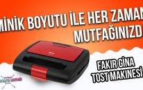 FAKIR GİNA Izgara Ve Tost Makinesi Ürün İnceleme - Vatan Bilgisayar